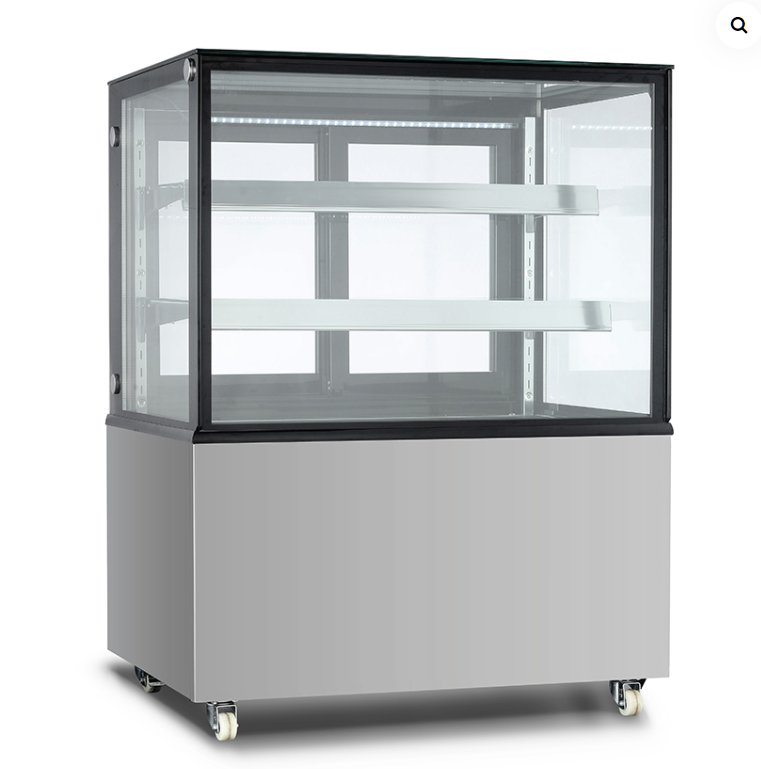 Umelec na ochranu potravín - nízka šumá stolová chladiaca zobrazovacia skrinka